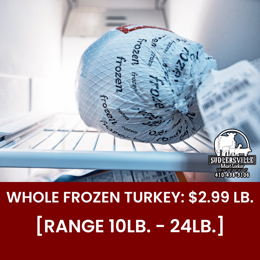 Whole Frozen Turkey
