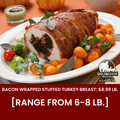 Bacon-Wrapped Stuffed Turkey Breast