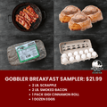 Gobbler Breakfast Sampler